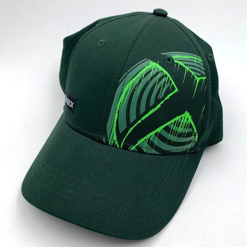 XBOX Official Gear Logo Hat Green Adjustable Snapback Cap 2021